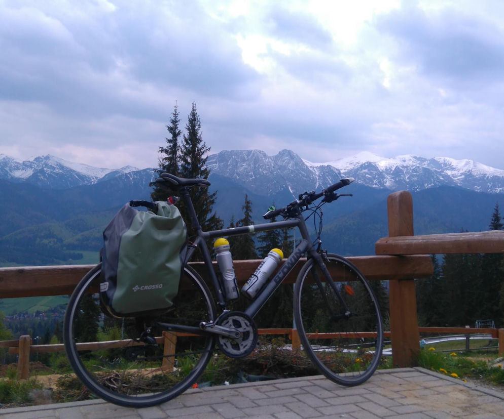 Rowerem w Bieszczady
