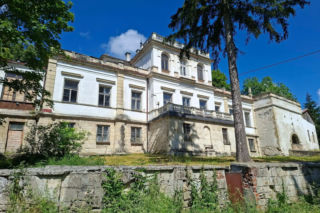 Sancygniów. Mało kto wie o tym pałacu. Zdobiły go 24 posągi najwybitniejszych Polaków
