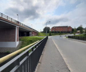 Olsztyn. Remont zabytkowego wiaduktu nad Łyną