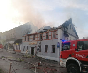 Spłonęła restauracja Trojanka w Połczynie-Zdroju