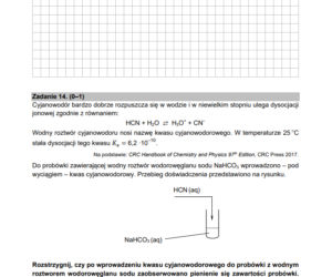 Matura z chemii 2021 - arkusz PDF