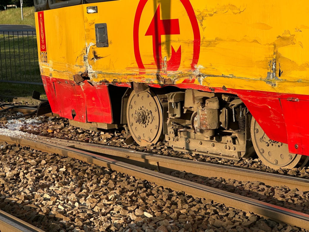 Zderzenie tramwajów - Bemowo