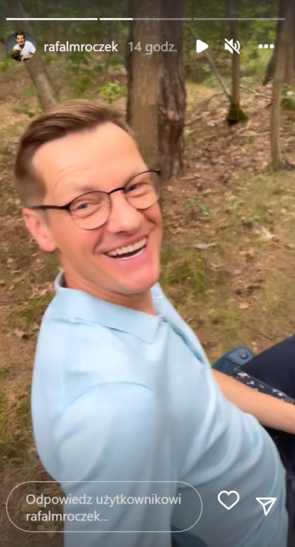 M jak miłość. Zamiana Pawła (Rafał Mroczek) w Piotrka (Marcin Mroczek)