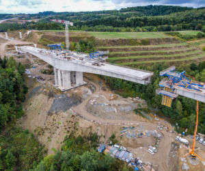 Budowa drogi S19 i najwyższej estakady w Polsce