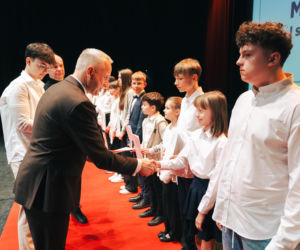 Najzdolniejsi uczniowie odebrali stypendia Prezydenta Miasta Siedlce