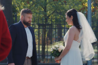 M jak miłość odc. 1911. Michał Winiar (Tomasz Rożniatowski), Ewelina (Anna Jarosik)