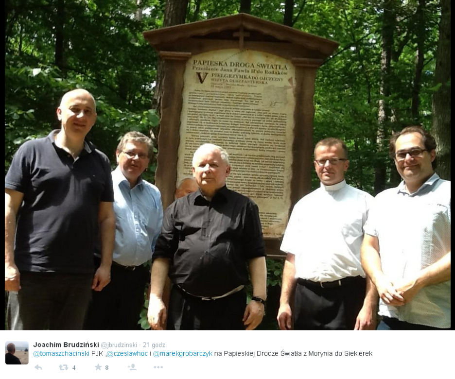 Twitter/Joachim Brudziński