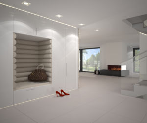 Projekt wnętrza domu w stylu Bauhaus zdjecie 7