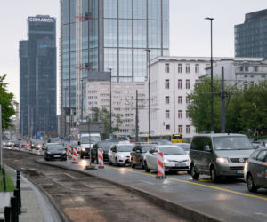 Remont al. Jana Pawła II paraliżuje stolicę