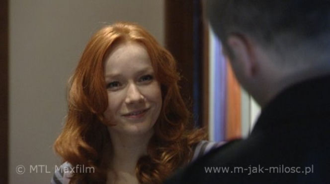M jak miłość odc. 863. Andrzej Budzyński (Krystian Wieczorek), Agnieszka (Magdalena Walach)