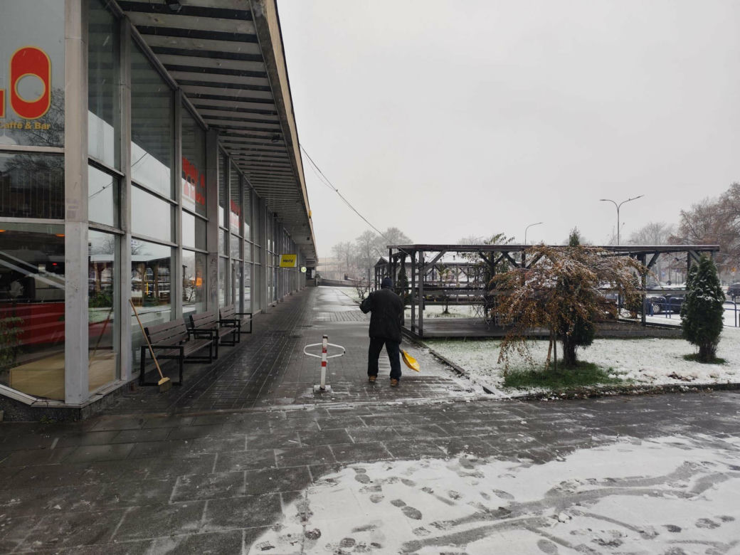 Atak zimy w Małopolsce