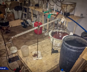  CBŚP zlikwidowało nielegalną produkcję narkotyków