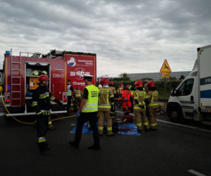  Wypadek na autostradzie A2 pod Poznaniem. Jedna osoba została ranna! 