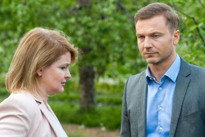 M jak miłość odcinek 1236, Marta (Dominika Ostałowska), Andrzej (Krystian Wieczorek)