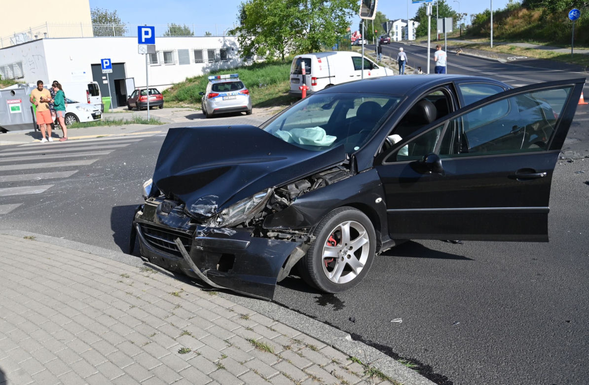 Wypadek na ulicy Kruczej