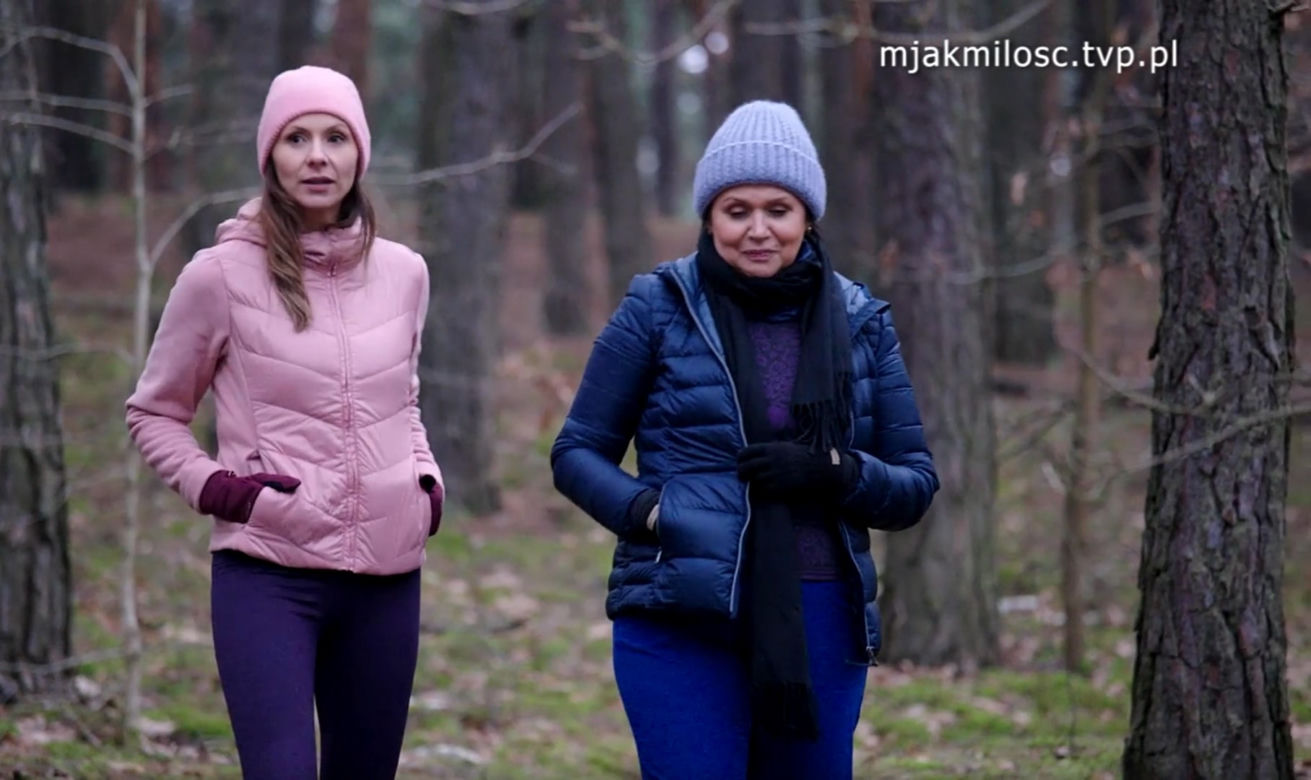 M jak miłość, odc. 1728: Ewa Kalinowska (Anna Kerth), Marysia (Małgorzata Pieńkowska)