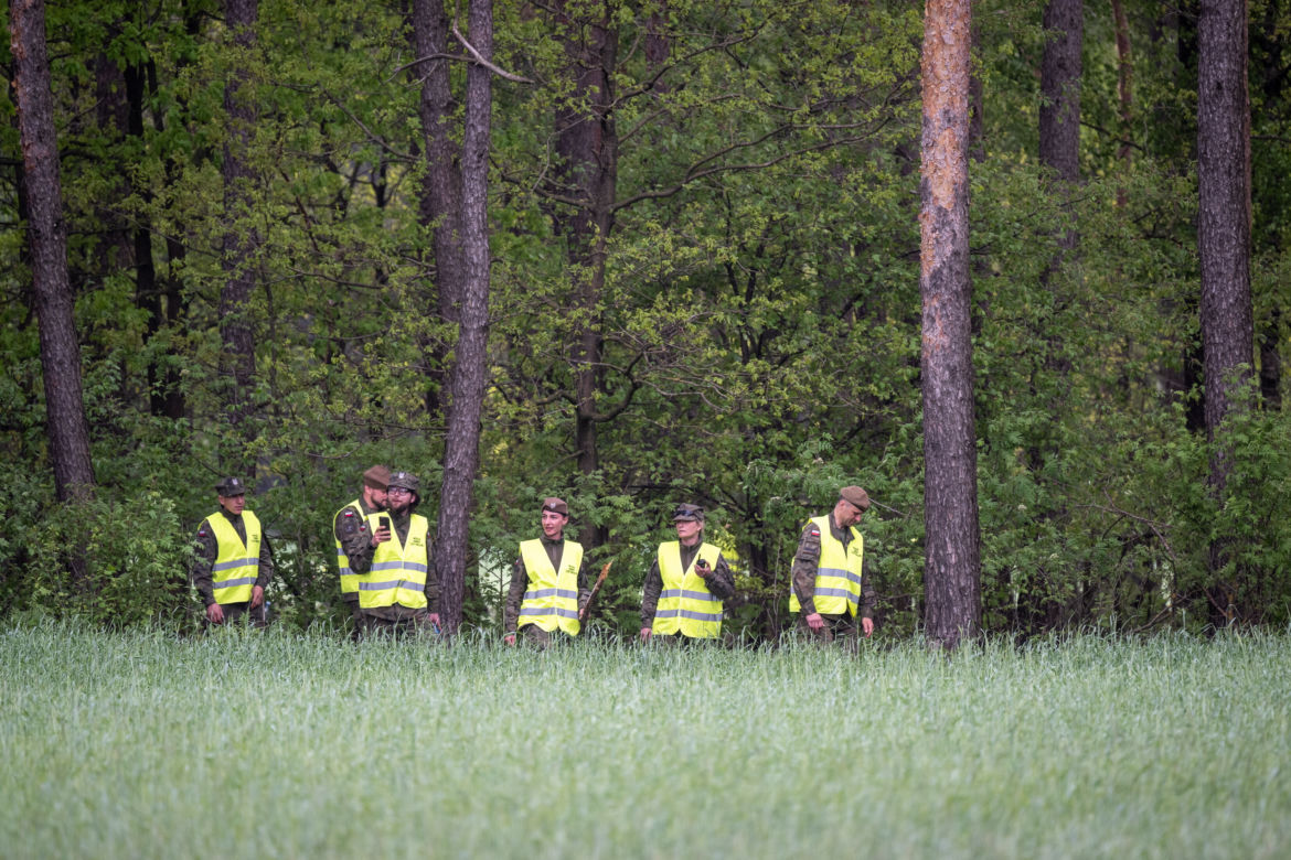 Trwają poszukiwania obiektu z Białorusi. Setka żołnierzy w akcji! 