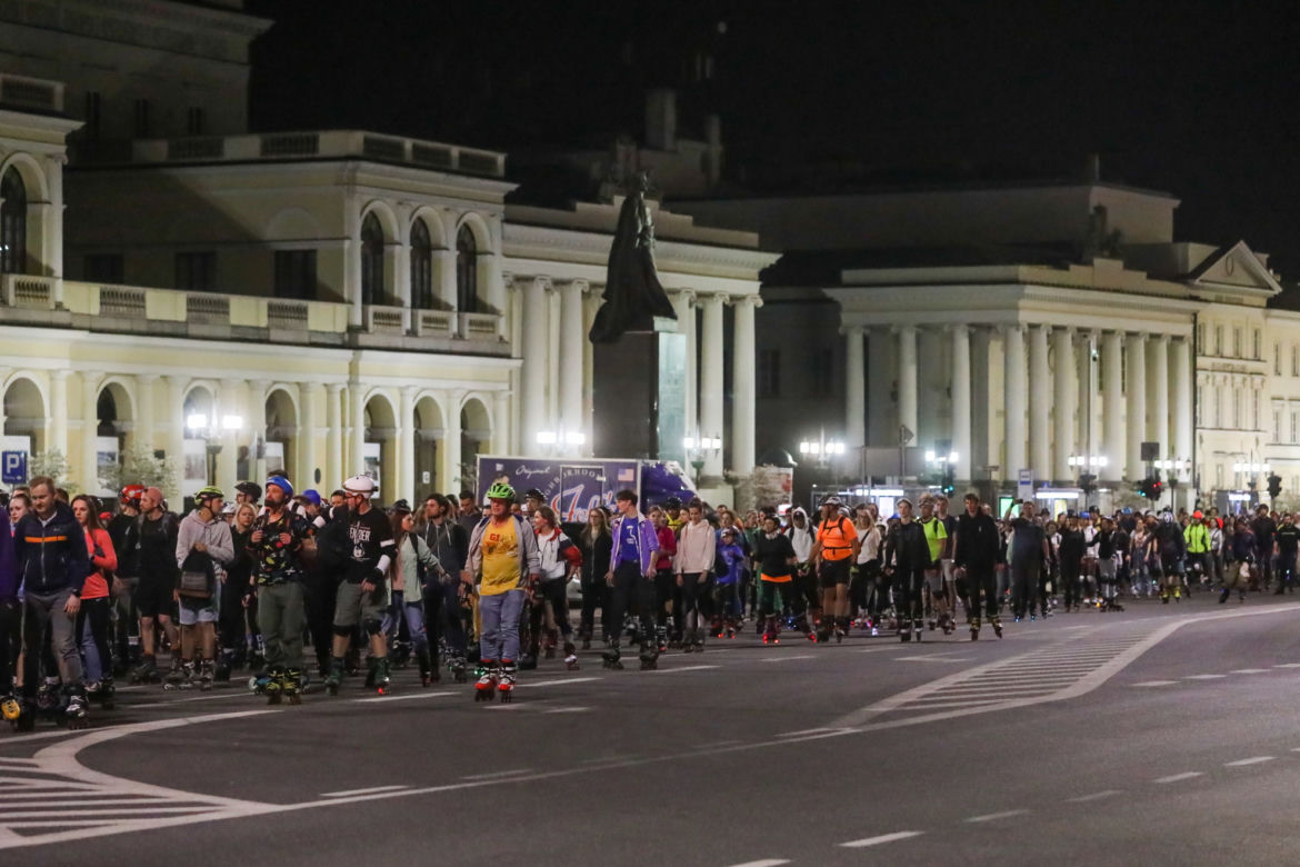 Rolkarze przejechali przez stolicę. Setki uczestników [ZDJĘCIA]
