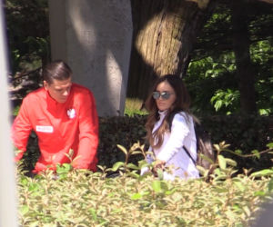 Marina i Wojciech Szczęsny na ROMANTYCZNYM spacerze w La Baule. Zobacz, co robili!