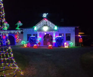 Magia Świąt w Świętokrzyskiem. Gdzie szukać najpiękniej oświetlonych domów? Rzepin i gmina Pawłów skradły show!