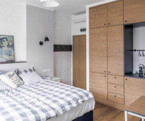Apartament w Sopocie: skandynawskie wnętrza nad morzem