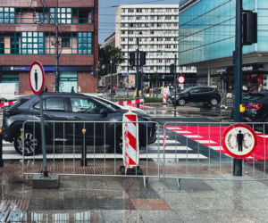 Przejście na ul. Marszałkowskiej w Warszawie przy ul. Fangora