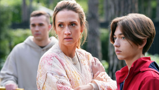 Barwy szczęścia odc. 3321.Emil (Artem Malashchuk), Asia Sokalska (Anna Gzyra-Augustynowicz)