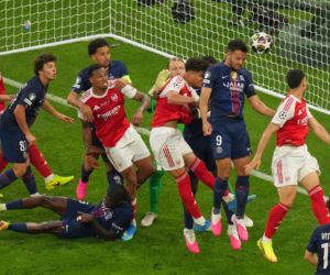 Liga mistrzów. Mecz PSG - Arsenal