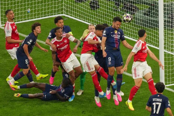 Liga mistrzów. Mecz PSG - Arsenal