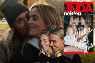 Bardzo intymna sesja znanej piłkarki i hokeistki. Po raz pierwszy tak szczerze opowiedziały o swoim związku