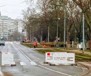 Ruszyła przebudowa torowiska na ul. Matejki