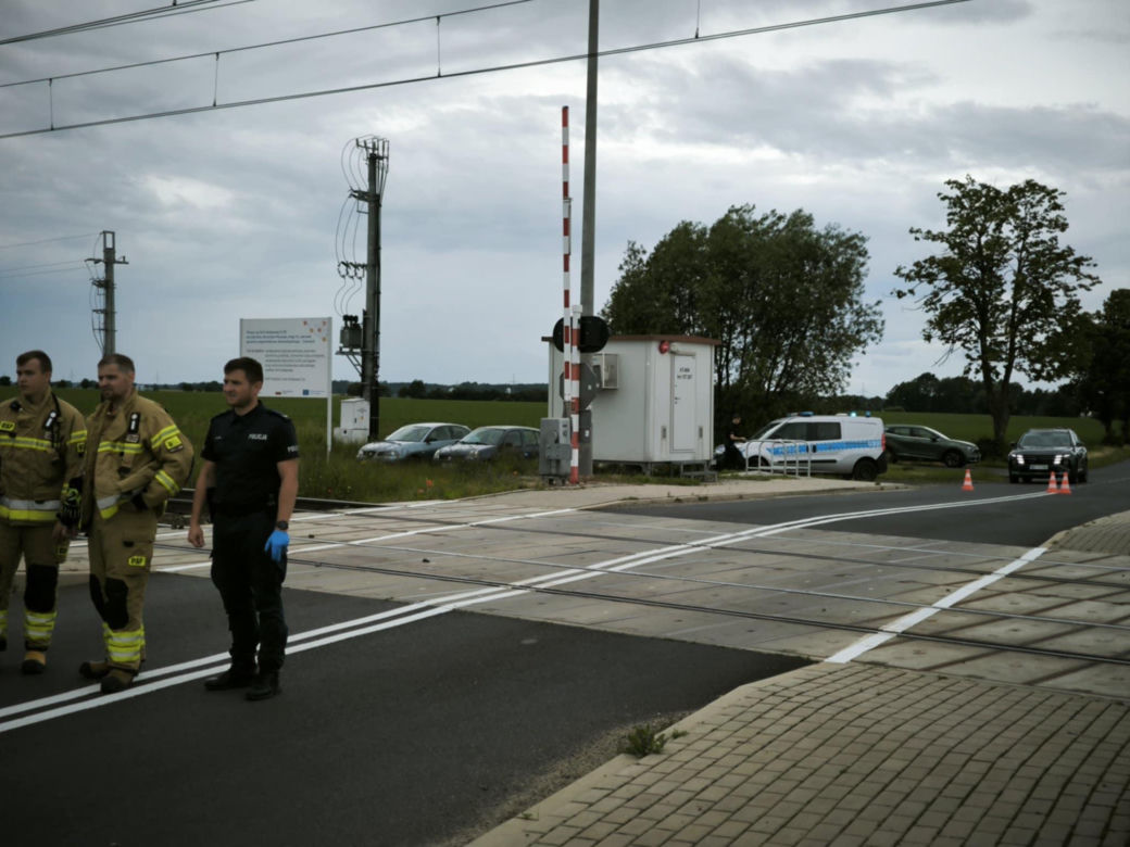 Śmiertelny wypadek na torach w Górce Duchownej