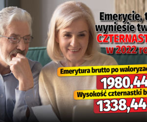 Emerycie, tyle wyniesie twoja czternastka w 2022 roku!