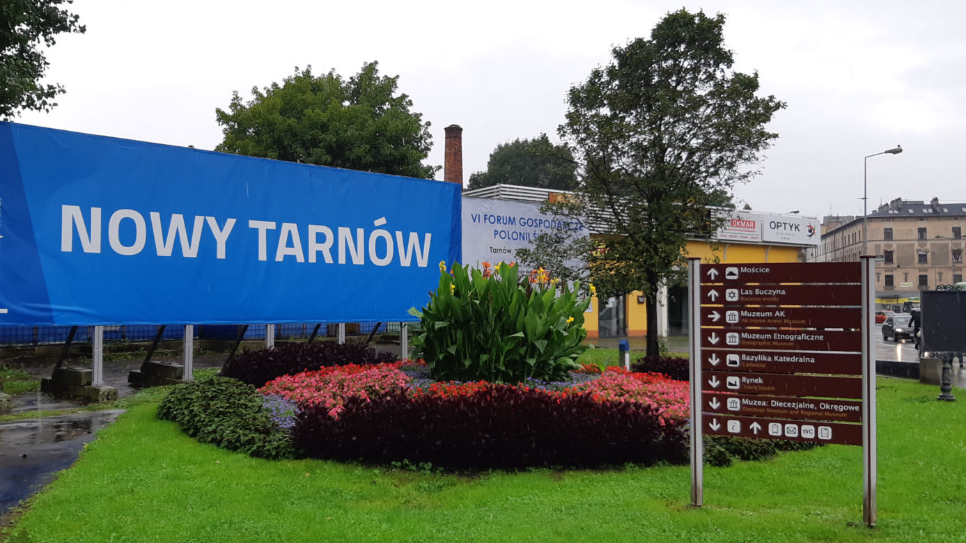 Mały komin w centrum Tarnowa