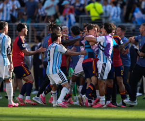 Awantura po finale MŚ Hiszpania - Argentyna