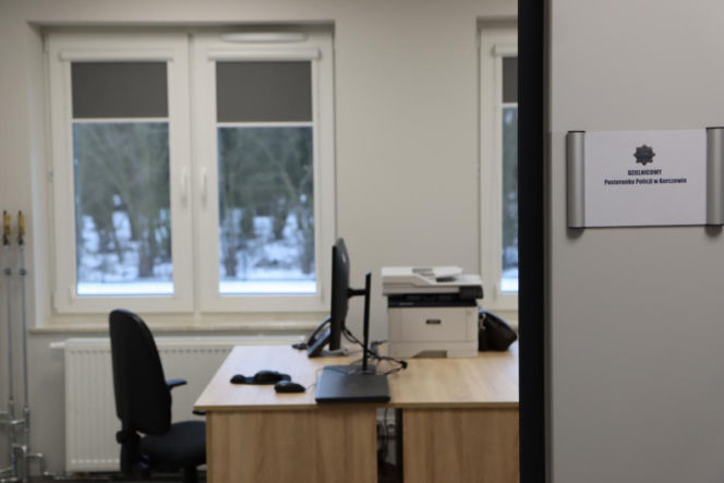 Nowy Posterunek Policji w Korczewie