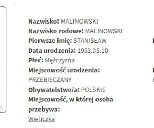 MALINOWSKI STANISŁAW