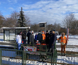 Finał WOŚP 2021 Gdańsku. Przejażdżka ręczną drezyną 31.01.2021