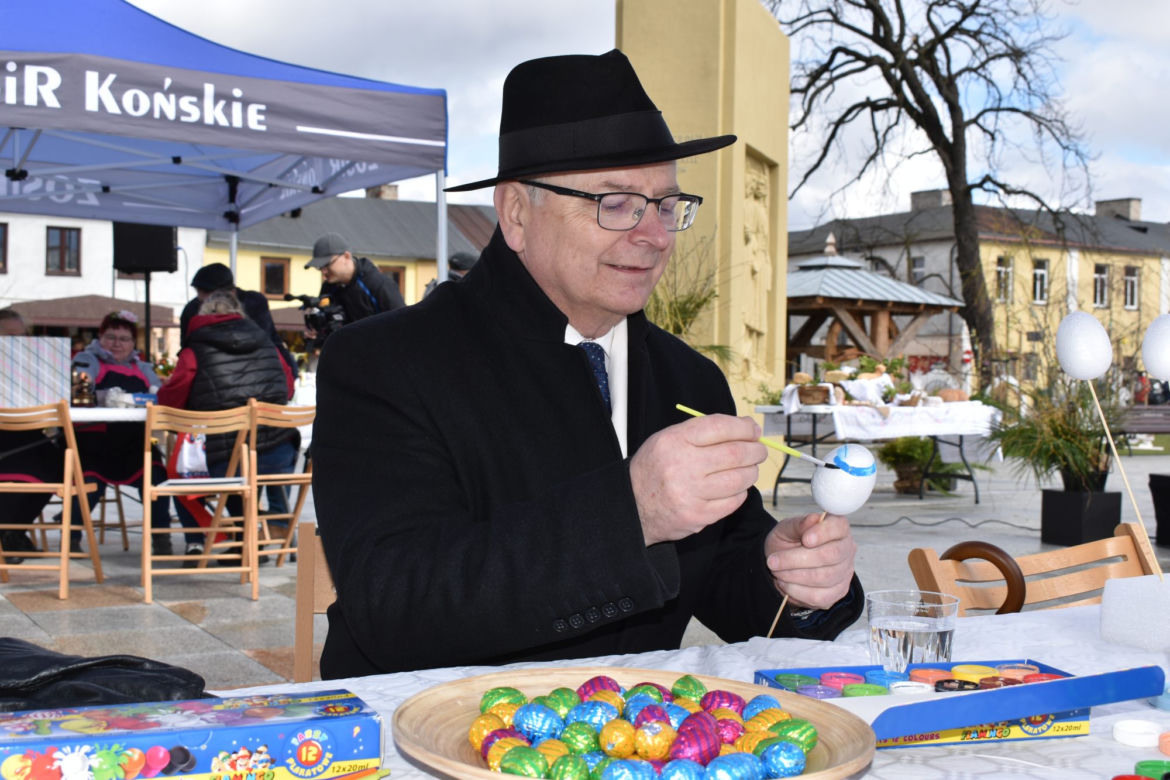 Jarmark Wielkanocny w Końskich. Były piękne palmy, malowanie pisanek i dużo atrakcji
