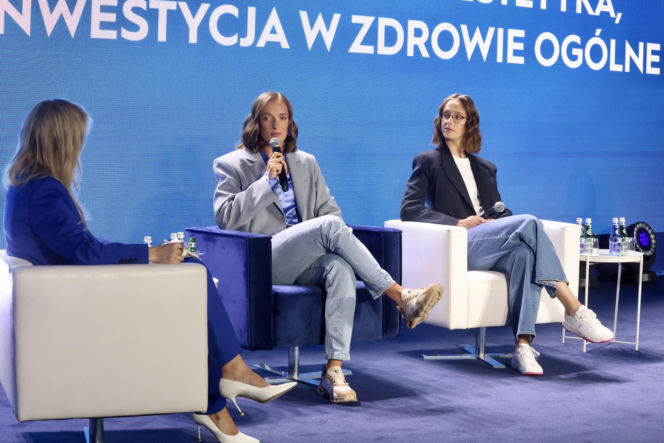 Iga i Agata Świątek na konferencji otwierającej kampanię Oral-B