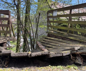 Zawalenie się schodów w Cieszynie