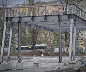 Budowa Fabryki Wody - listopad 2020