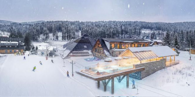 Basen nad stokiem Istebna