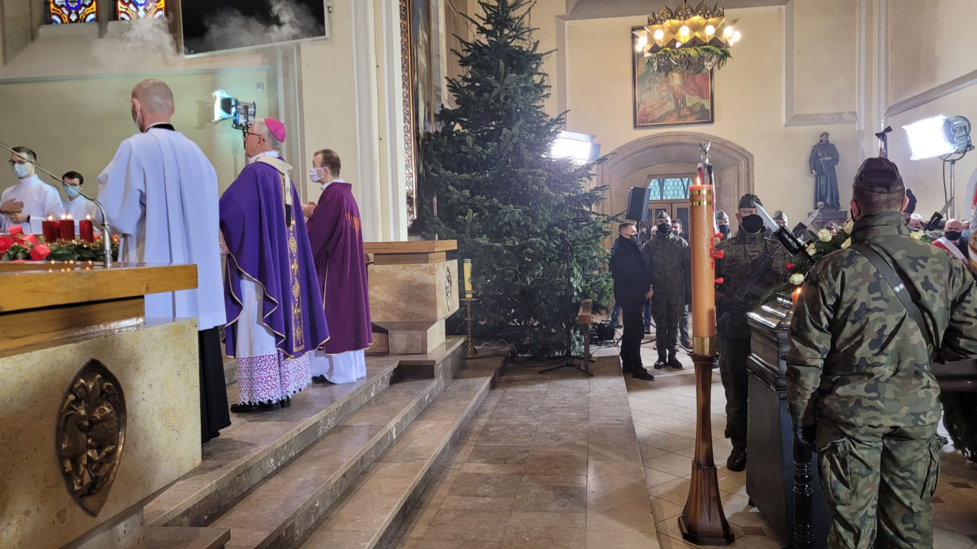 Pogrzeb Andrzeja Rozpłochowskiego w Katowicach