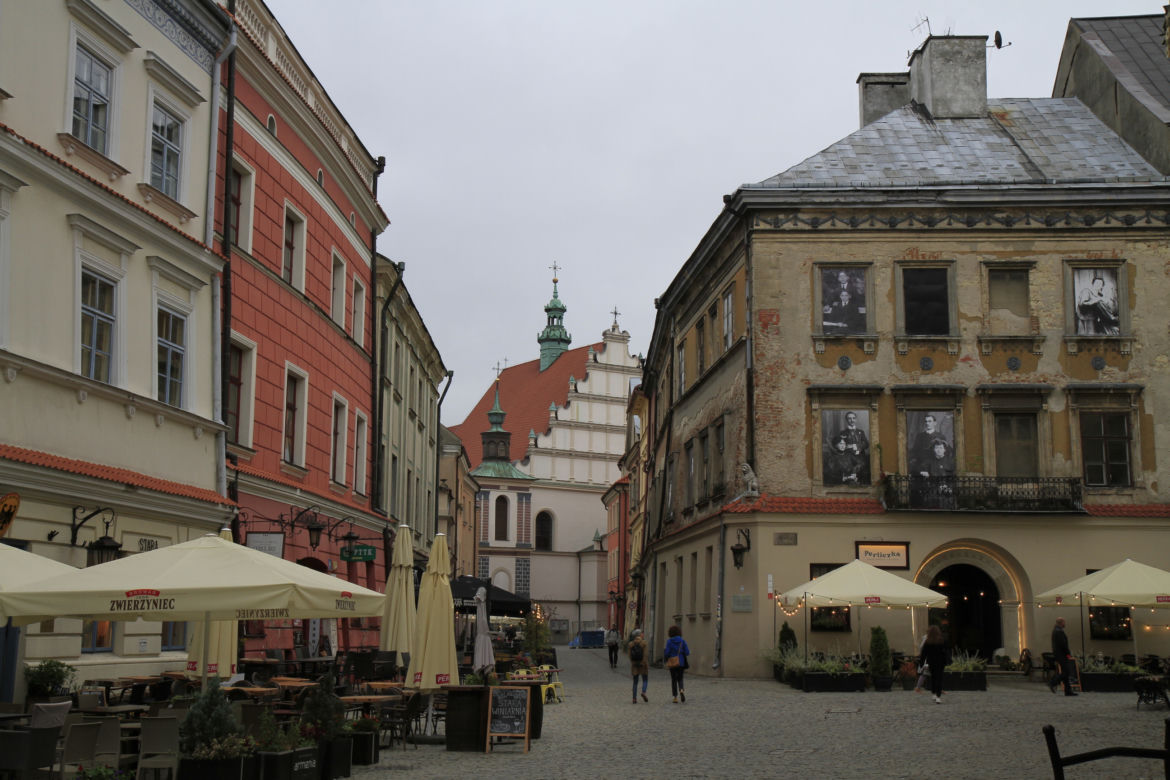 Pochmurne centrum Lublina