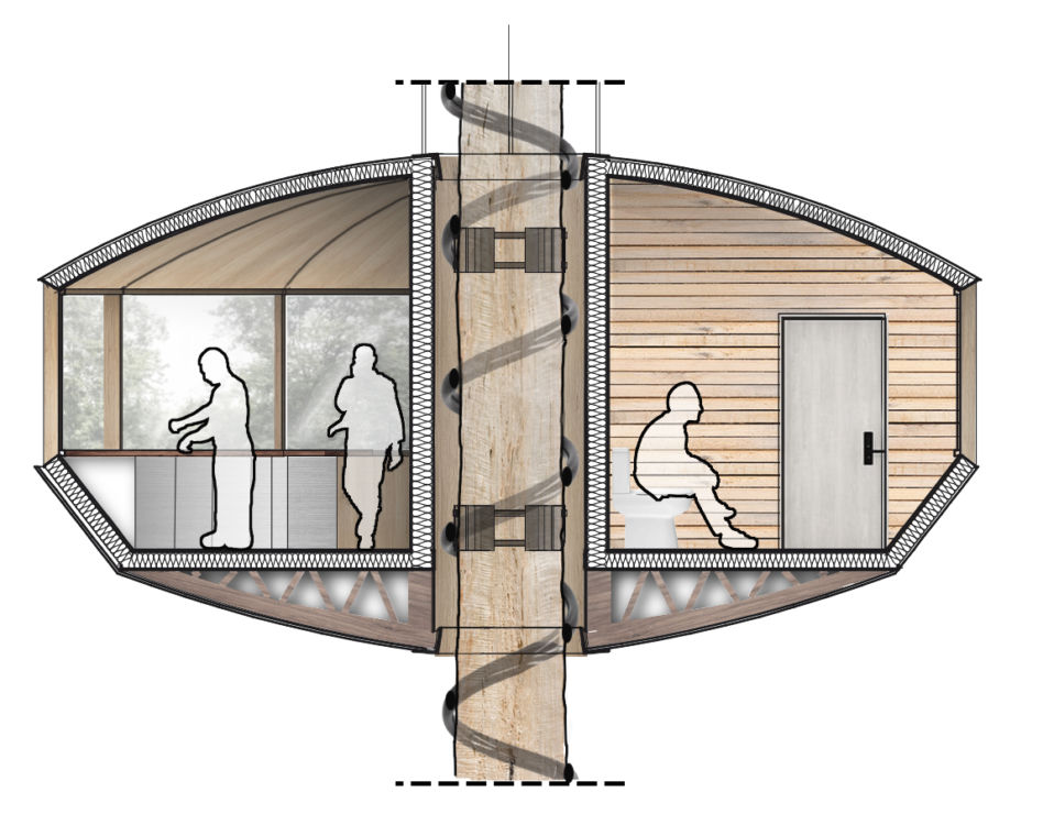 Wyróżnienie w międzynarodowym konkursie Tree house 2021