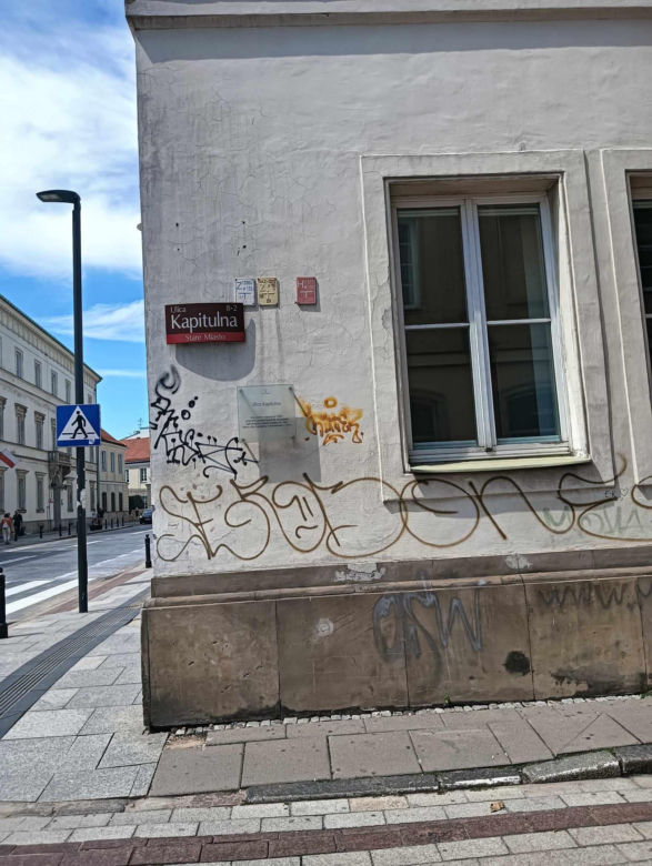 Kawowy ślad w centrum Warszawy