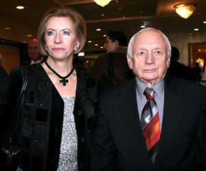 Witold Pyrkosz z żoną Krystyną