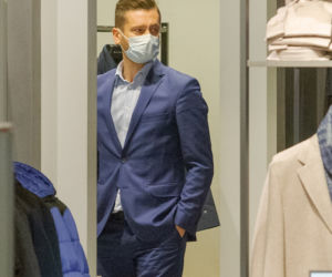 Kamil Bortniczuk na zakupach