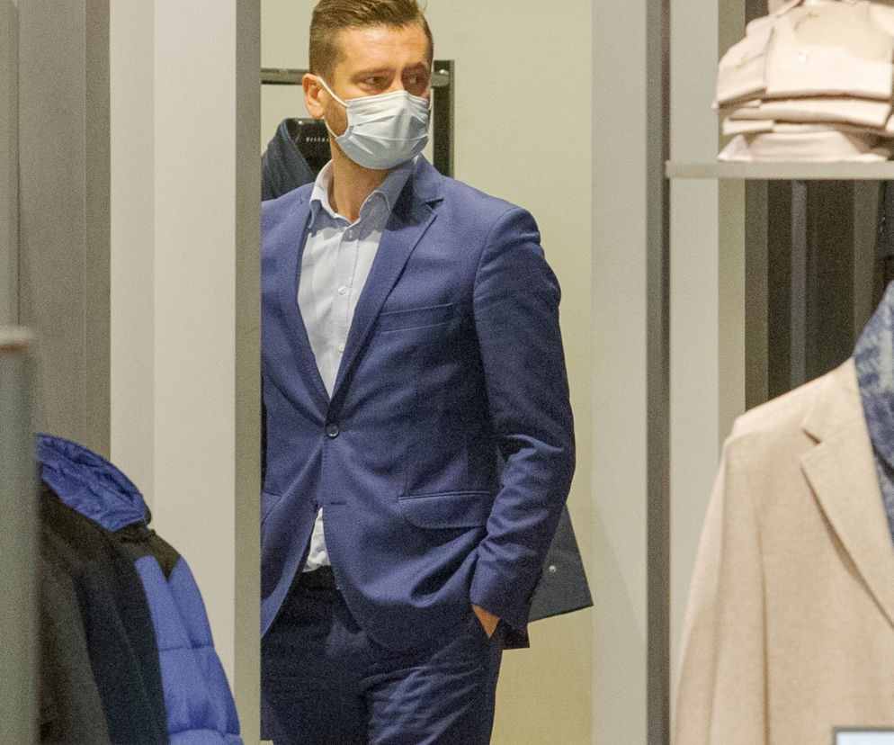 Kamil Bortniczuk na zakupach